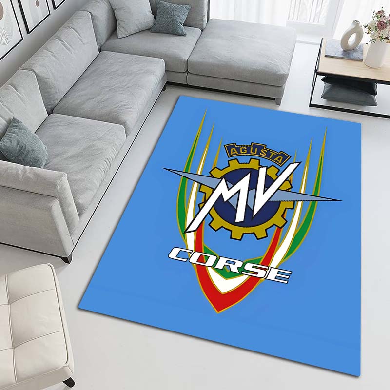 MV AGUSTA Entrance Door Mat Washable Non-Slip Living Room Sofa Chairs Area Mat Kitchen Welcome Doormat