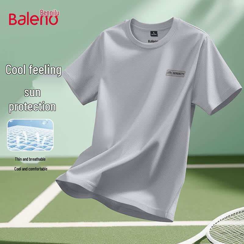 Baleno Men's Summer UPF50+ Ice Cool Short-Sleeve T-Shirt