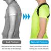 Black Adjustable Posture Corrector Body Brace Bad Back Lumbar Shoulder Support Belt Fitness Tools Women Men UK Unisex Soft