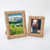 Handmade Woven Photo Frame Rustic Tabletop Photo Frame Picture Frame Ornaments  Birthday Parties