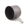 TOAKS Titanium POT 1300ml Outdoor Camping Cookware with Lid and Handles Folded POT-1300