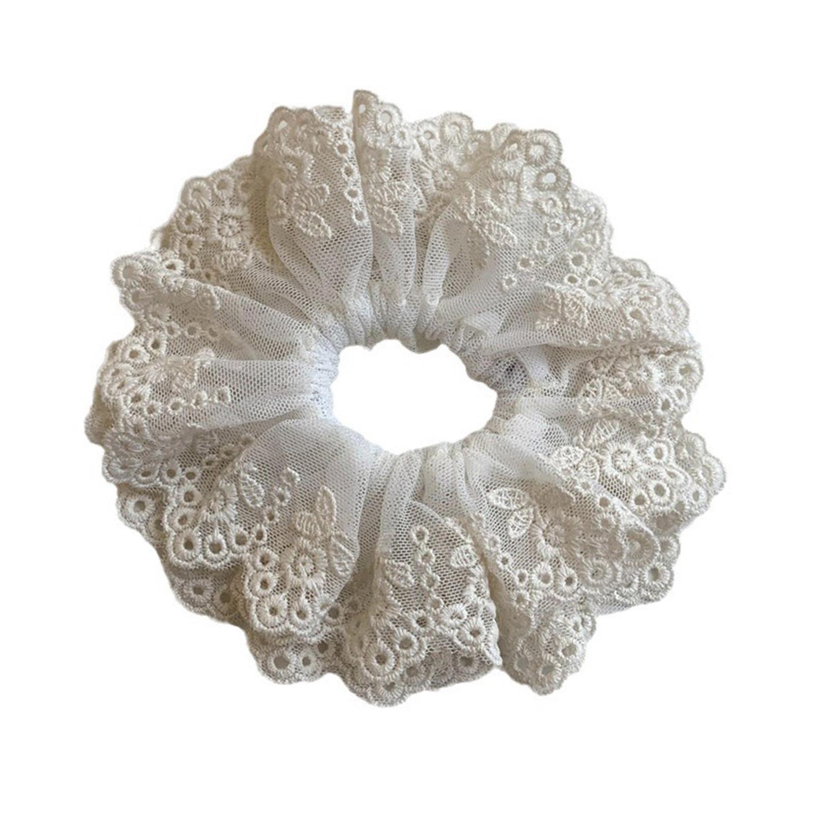 

Резинки для волос Princess Scrunchies бежевые жемчужины многослойная резинка для волос держатель для хвоста очаровательная резинка для волос жемчуг веревка для волос D