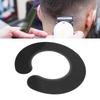 Hair Cutting Collar Strong Toughness Easy Clean Waterproof Comfortable Soft Hair Dyeing ShawlBlack