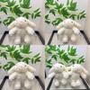 Adorable Cute 18cm Bunny Plush Keychain With Soft And Fluffy Short Material Plush