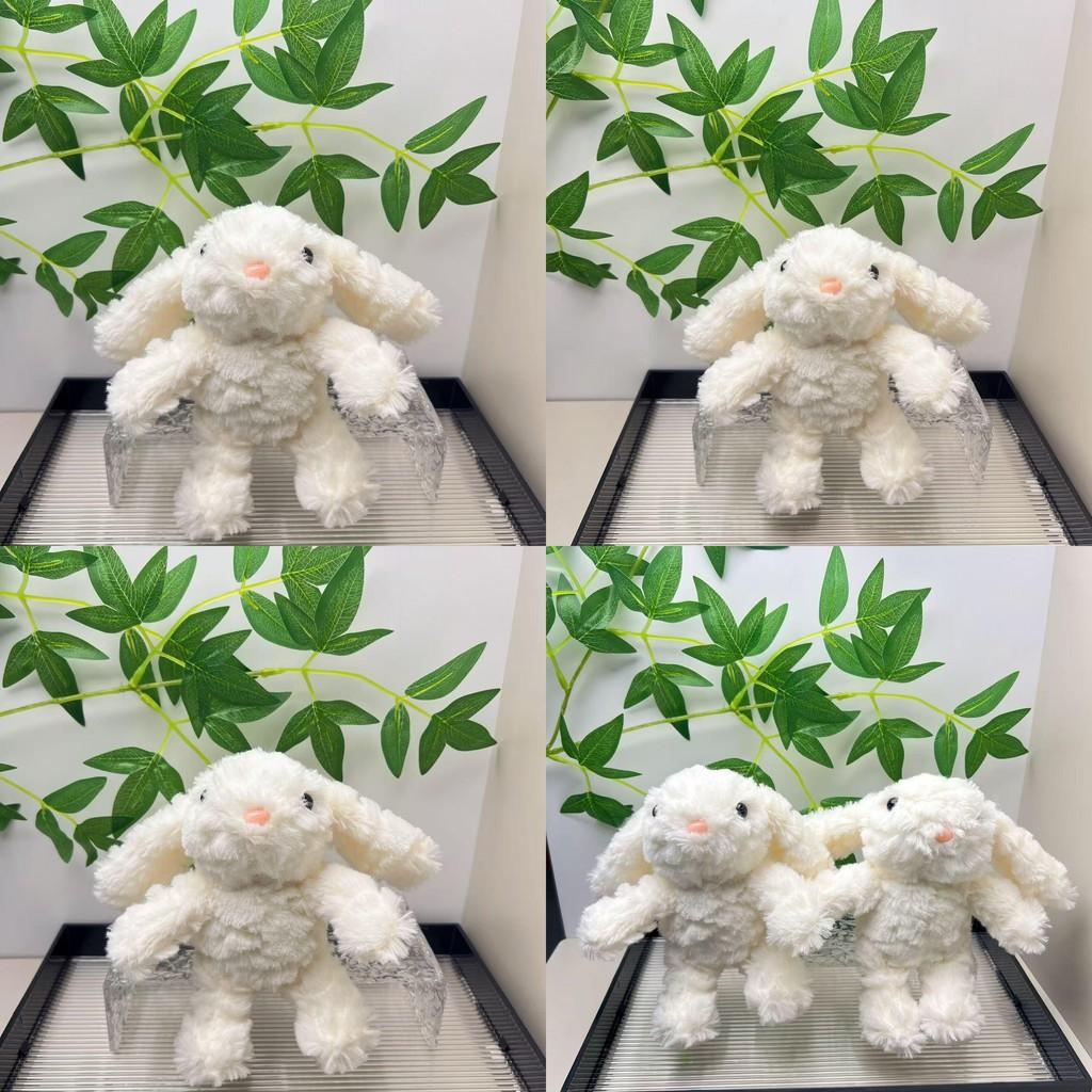 Adorable Cute 18cm Bunny Plush Keychain With Soft And Fluffy Short Material Plush