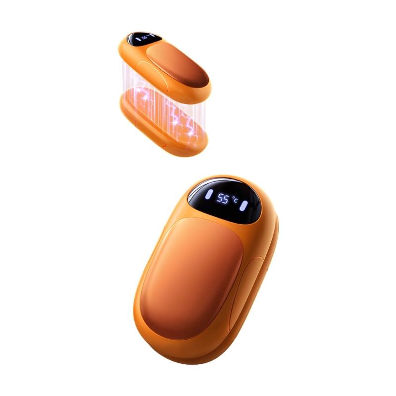 Fast Heating USB Rechargeable Hand Warmer Providing Easy Warmth Feature Magnetic Accent For Indoor And Outdoor Use