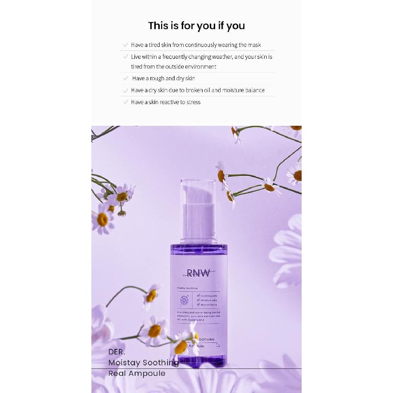 RNW Der Moistay Soothing Real Ampulle 50ml