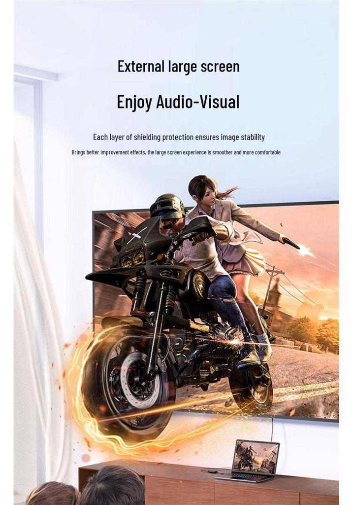 Shan Ze DP to VGA Adapter: High-Definition Laptop Graphics Card Connection Cable Converter
