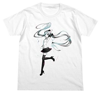 Hatsune Miku V4X White L Size T-shirt