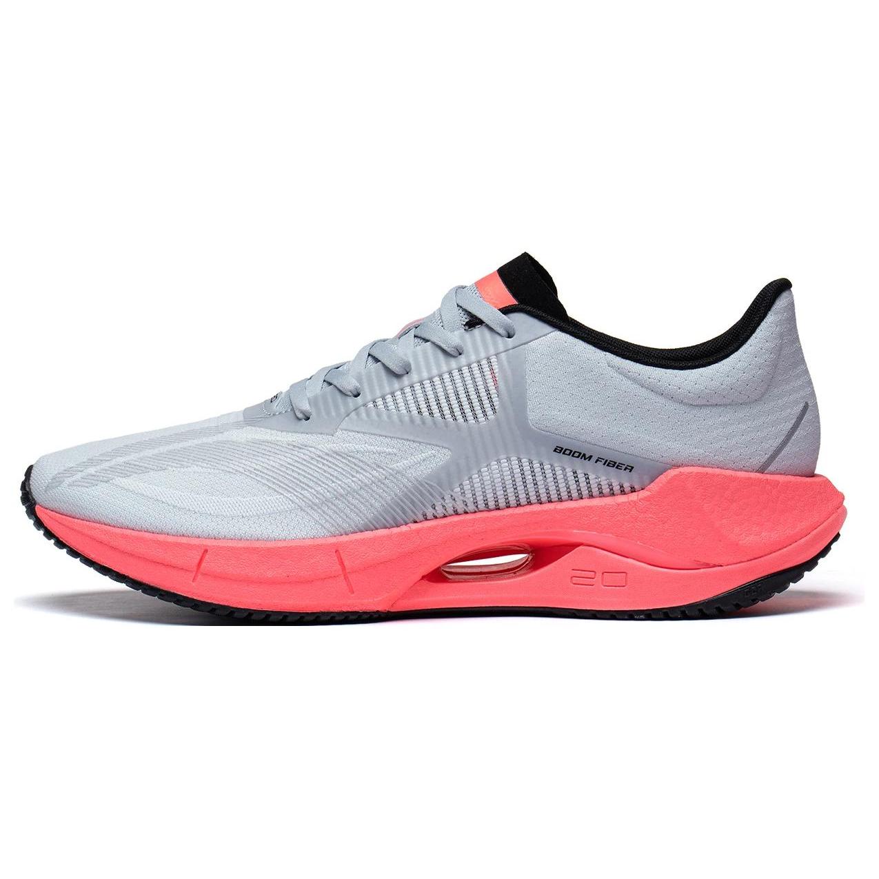 

Li Ning Super Light 20 Textile, TPU Cushioning Low top Running Shoes Men s Dawn Gray ARBT001-13 43