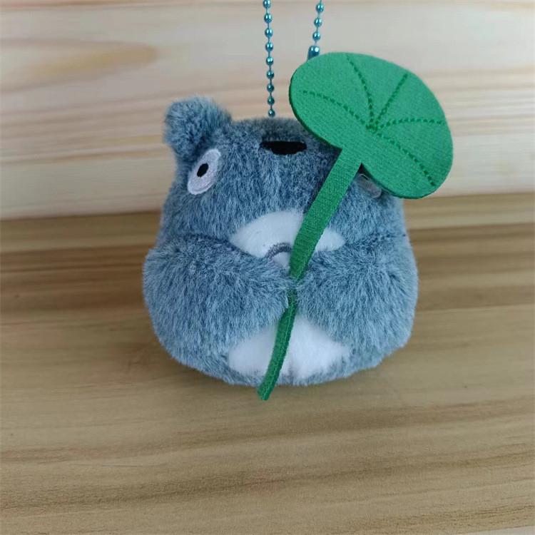 My Neighbor Totoro Plush Toy Bag Keychain Cartoon Animal Pendant Kids Gifts
