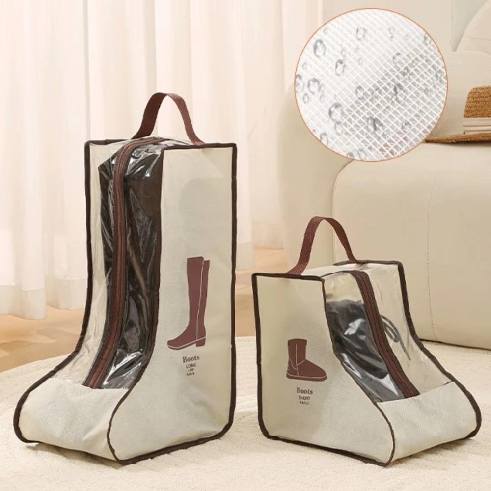 New Waterproof Boots Storage Bag Moistureproof Dustproof Tall Boots Storage Protector Bag Foldable Shoes Organizer