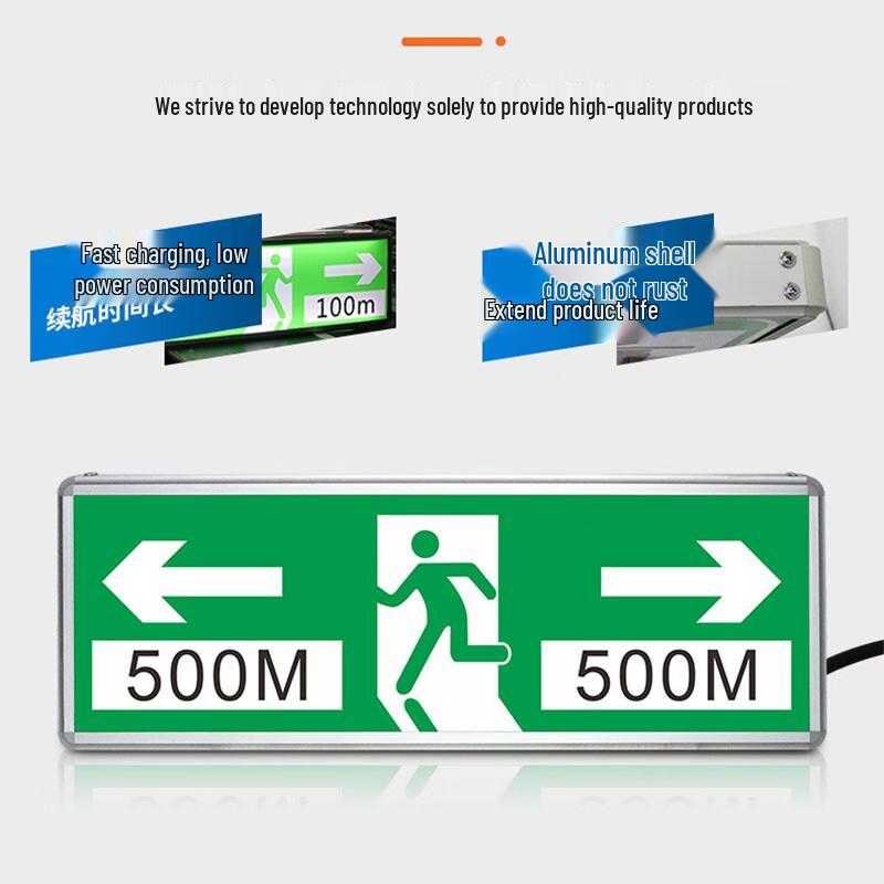 Tunnel LED Emergency & Directional Sign