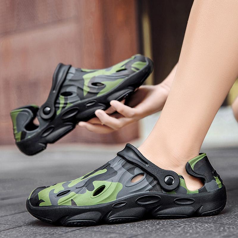 2022 Beach Sandals Eva Summer Garden Clogs Men Fashion Fishing Sandals Men Sandal Outdoor Sports Slippers Big Size 47 48