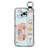 Anti-dust Kickstand Phone Case For Xiaomi Poco X3 NFC/X3 Pro Wristband Lanyard Dirt-resistant Back Cover Cartoon Ring