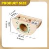 Animal Shape Sorter Fine Motor Skills Color Sorting Toy Wooden Activity Center for Classroom