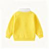 Boys Soft Faux Two-Layer Cardigan Jacket - Hoodless Open Front Coat for Spring and Fall