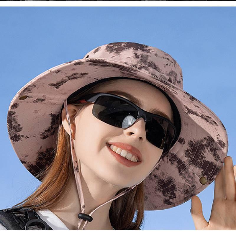Summer Sun Protection Hat For Women With Wide Brim And Breathable Polyester Fabric