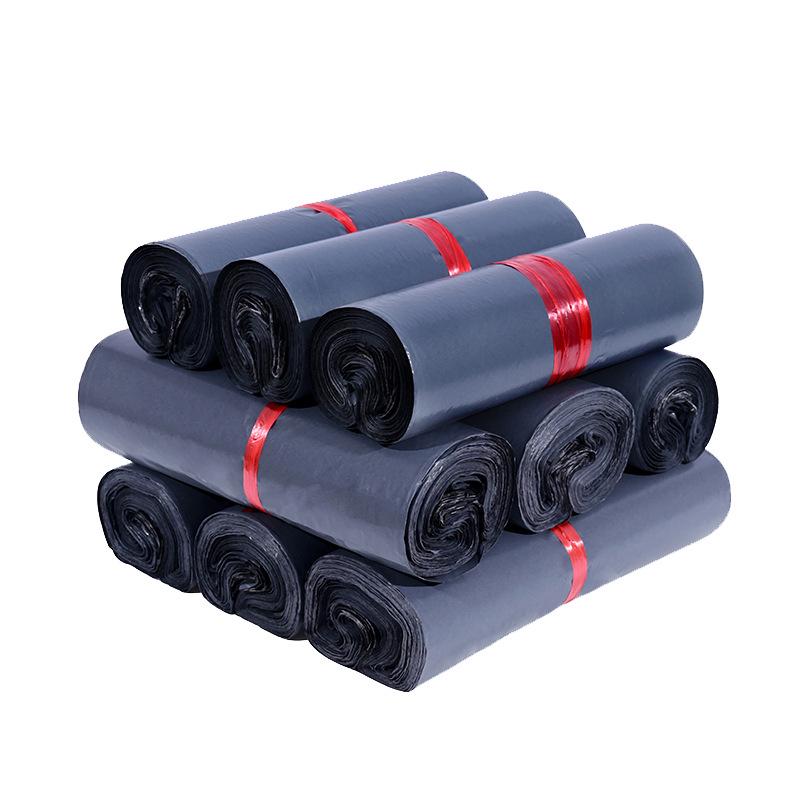 

Waterproof Gray Black Thickened Express Packaging Bag for E-commerce Shipping Gray Black 15x30 [100 pcs]