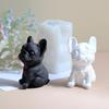 Bulldog Candle Silicone Mold, Suitable for DIY Candle Making, Resin Handicrafts, Animal Soap Clay Cement Mould, Festival Gifts
