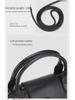 Mini borsa a tracolla in vera pelle – Borsa a tracolla quadrata alla moda da donna