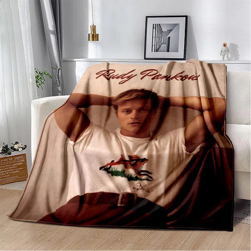 JJ Maybank 2025 New Style  Rudy PankowStar Flannel Blanket,Soft Throw Blanket for Home Bedroom Bed Sofa Travel Cover Kid Gift 75x90cm