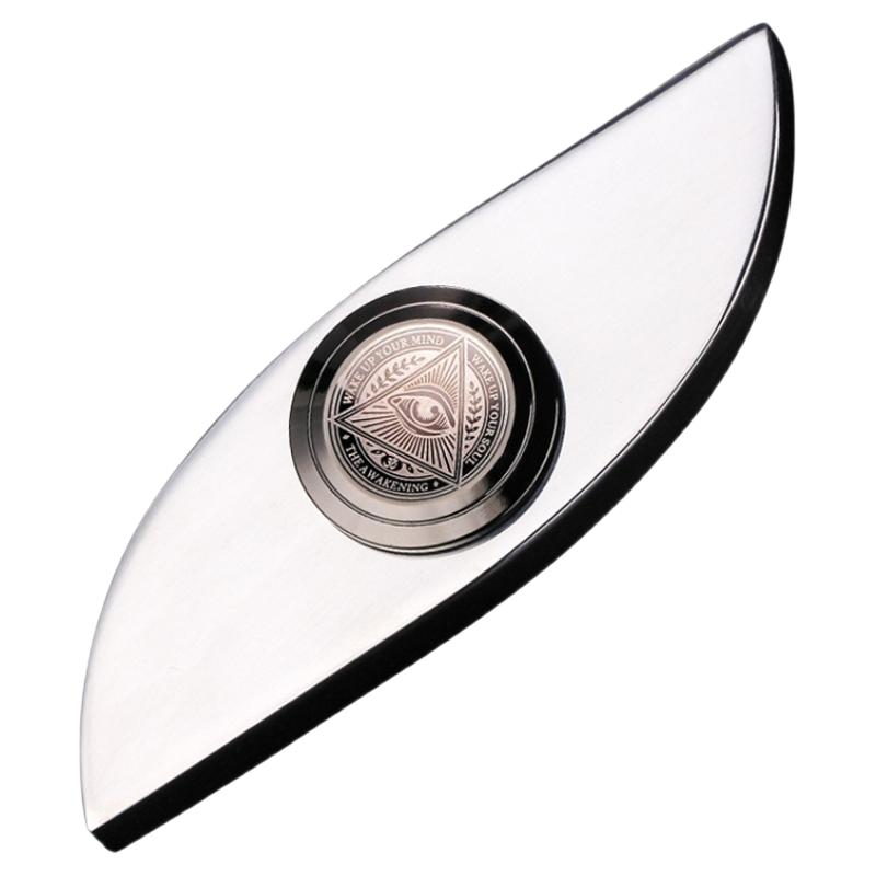 

EDC Ротатор для кінчиків пальців з нержавіючої сталі - Преміальна іграшка-фіджет для дорослих для зняття тривоги та аутизму, чоловічий подарунок, дитяча іграшка-фіджет