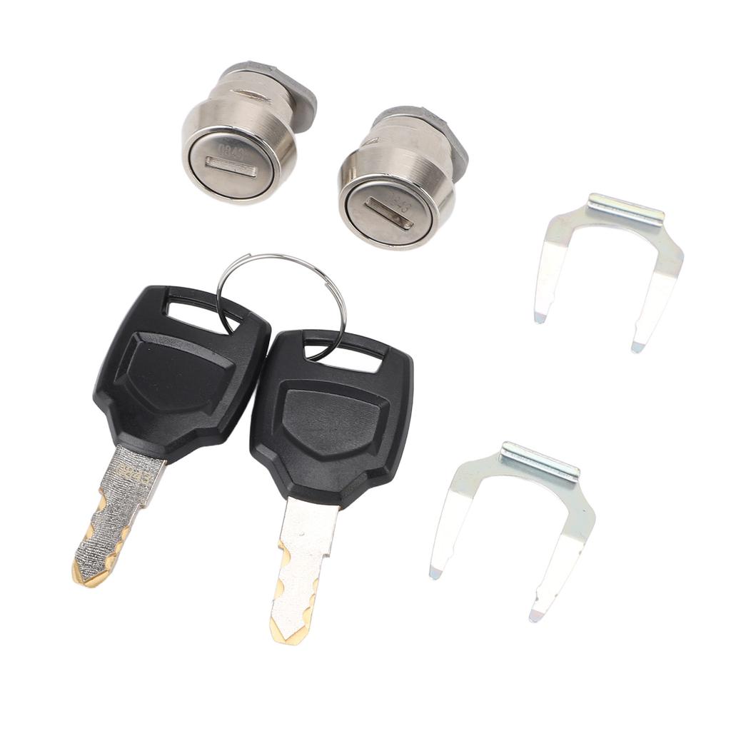 Motorcycle Top Box Lock Cylinder Core Plug and Keys for 25L 32L 36L 40L 45L 50L 55L 60L 65L 80L 85L