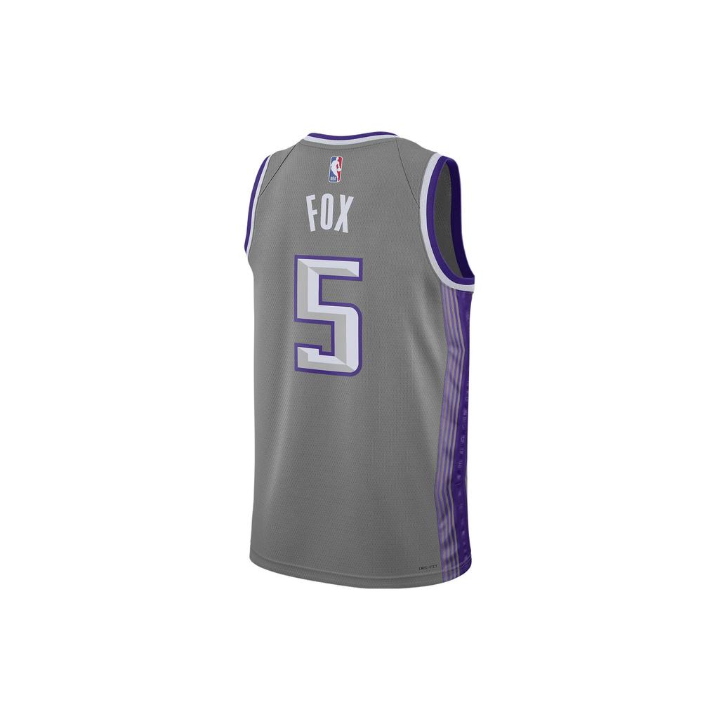 Nike NBA City Edition Printed Jersey Tank Top with Alphabet Logo Unisex Jersey Grey DO9609-003