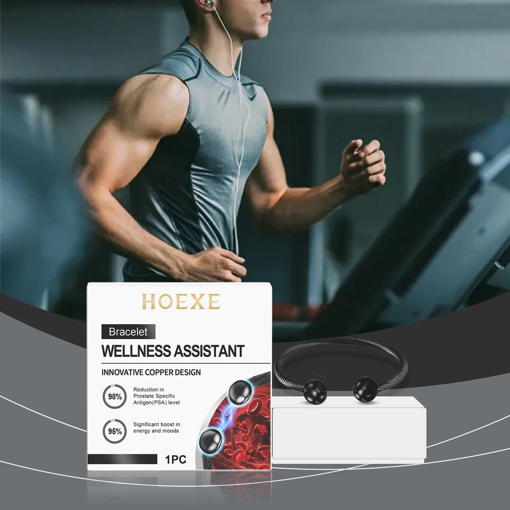 Elegant Grooved Black Open Cuff Bracelet For Fitness And Body Support Wellness