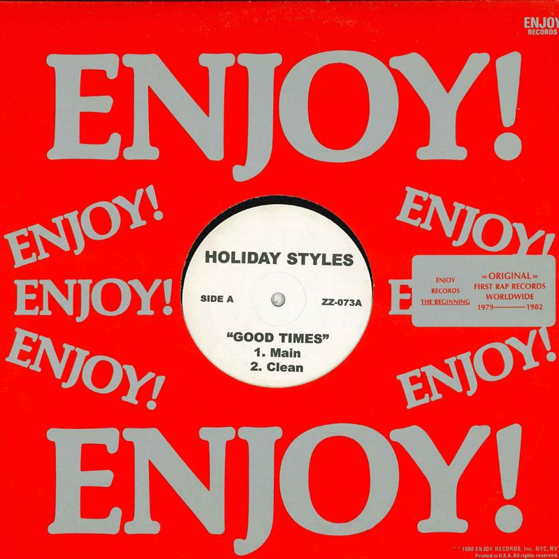 

12inch Record HOLIDAY STYLES - Good Times ZZ073 GOOD TIMES 2002 US Rap Hip-HopRB Used