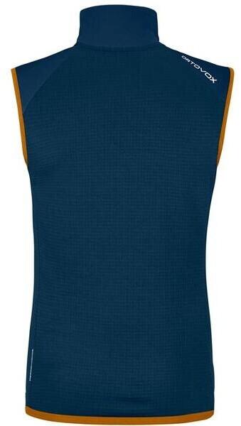 Jacke Ortovox Fleece Grid Weste M (87216) tiefer Ozean