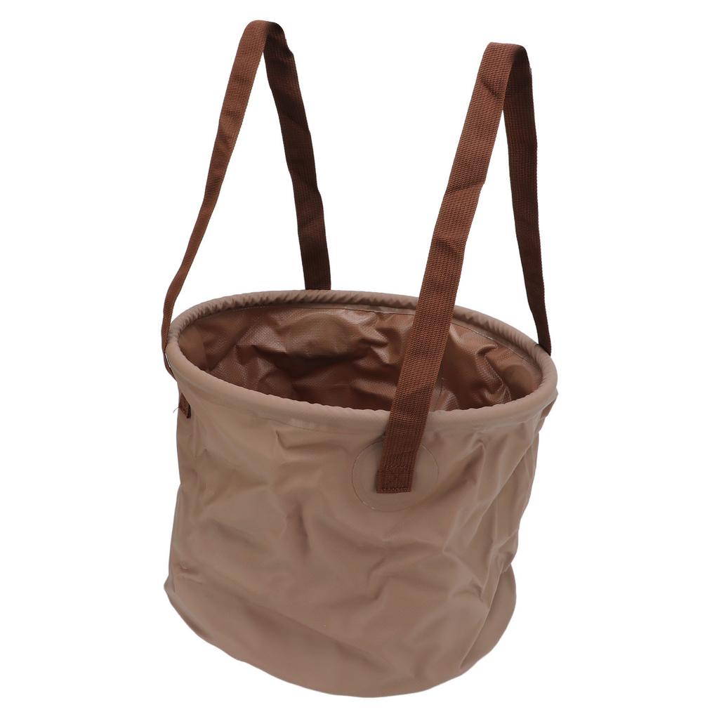 Faltbarer Eimer Verschleißfest Platzsparend Tragbarer Faltbarer Eimer für Outdoor-Camping