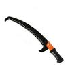 Double Hook High Branch Pruning Saw with Three-Sided Teeth for Garden and Tree Logging