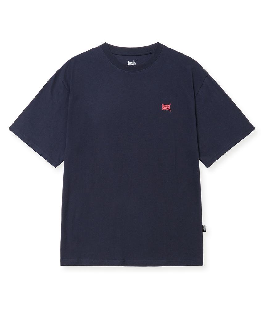 BROWNBREATH Splash Tag V2 Tee - Navy