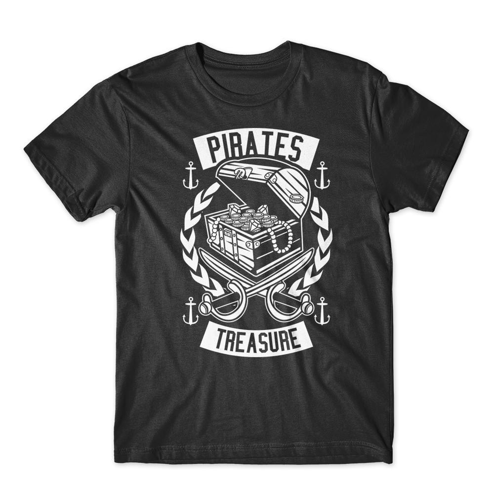 

Pirates Treasure T-Shirt 100% Cotton Premium Tee New 4XL