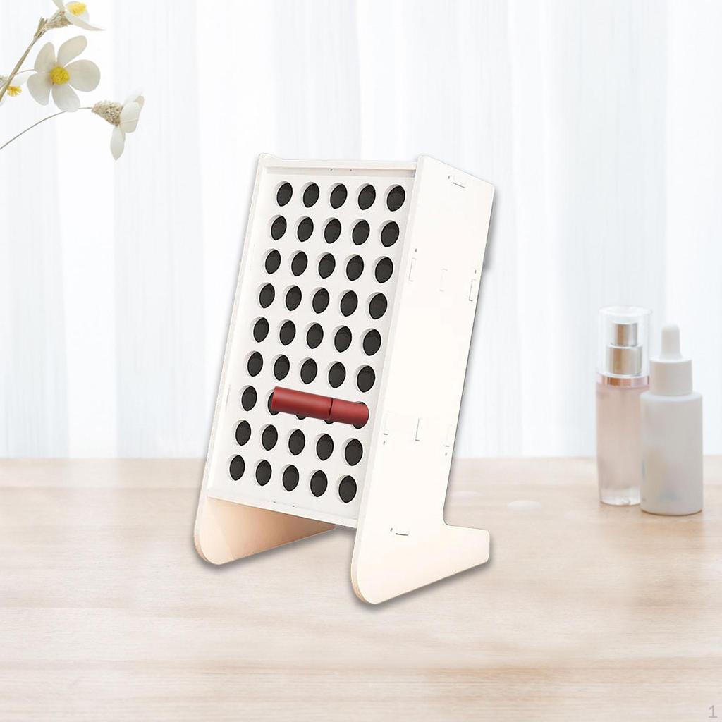 Art Marker Organizer Display Stand Multi Slots Desktop DIY Craft Storage Rack Paint Brushes