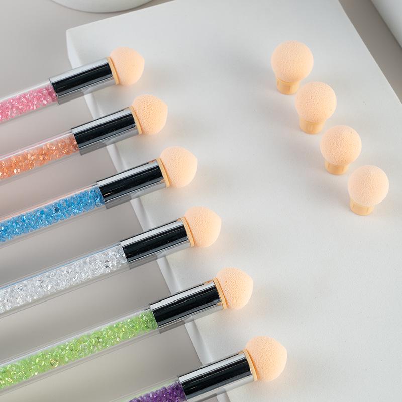 Double-Ended Nail Art Sponge & Dotting Pen Set - Gradient Blending Tools