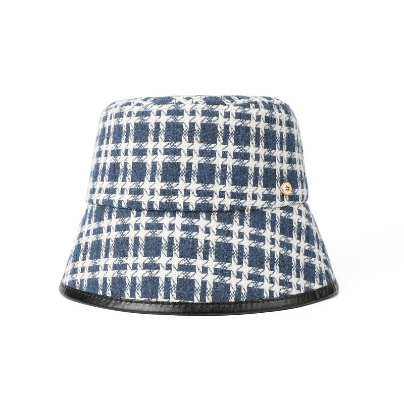 

Стильная универсальная шляпа ретро звезда полоски женская солнцезащитная шляпа рыбака кепки синий