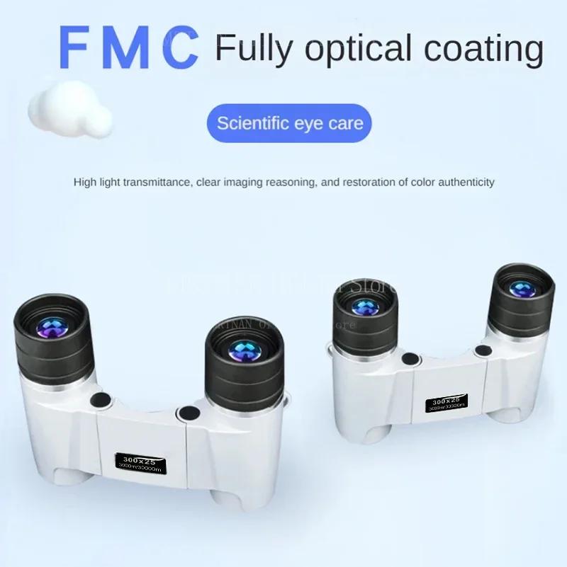 30000M High Power Level Telescope Powerful Binoculars Low Light Long Range Professional Mini Portable HD Monocular