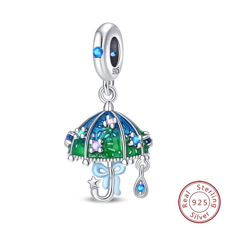 Fit Qikaola Original Bracelet Copper Flower Bird Series Charms Beads For Women Fashion Diy Jewelry Gifts Making