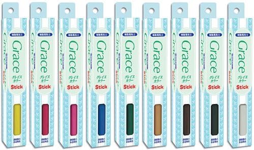 

Grace Color Stick Coloring Clay, Made in Japan, 30g, 9-Color Set
