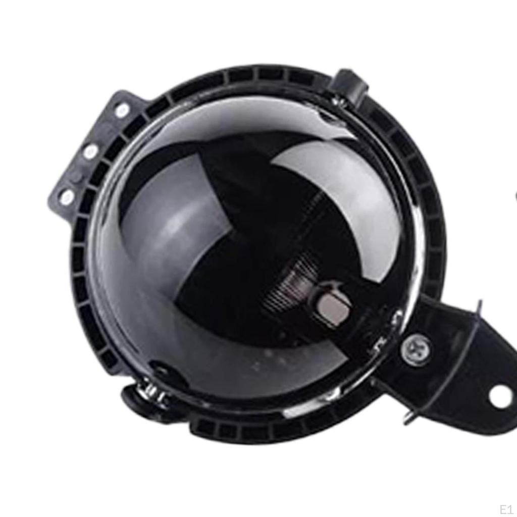 2 Pieces Front Fog Lights Replaces 63172751295, 51112751295, 2751295 Black Smoked Lens Cover Spare