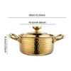 Stainless Steel Hot Pot Easy To Clean Multifunctional Noodles Cooking Pot Stock Pot for Catering Party Buffet Barbecue Picnic