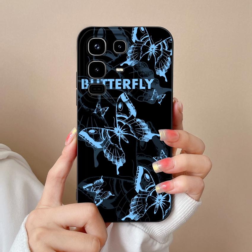 Pro Infinix Note 50 Pro Plus 40 50x Pouzdro na telefon Módní vzory kočky s hvězdnou oblohou Hladký tekutý silikon Vysoce kvalitní nárazuvzdorný kryt Pro kryty Infinix