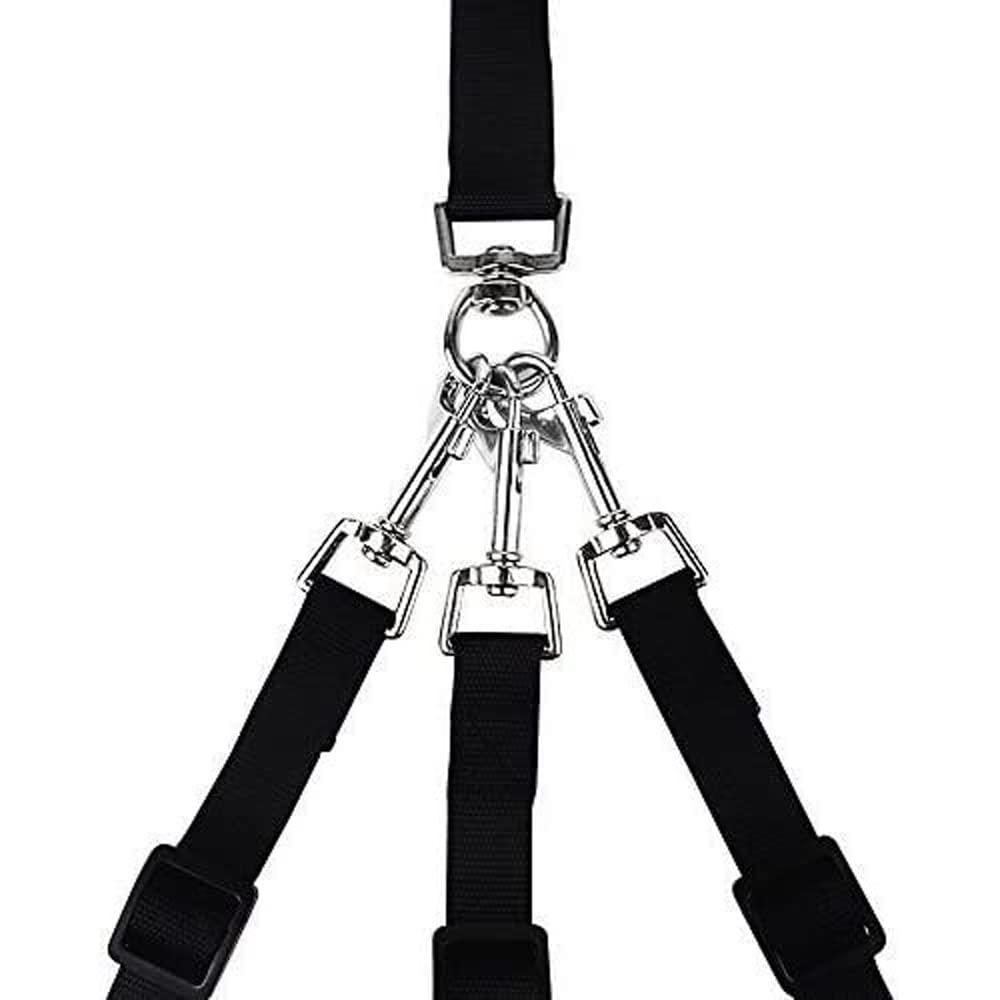 TIYEP Dog Leash for 3 Adjustable Suitable for Medium and Small Lightweight Pet Supplies Three-Dog Leash, Dogs, Rope, Dogs, Popular, Convenient,