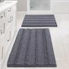 Thick Solid Chenille Bath Mat Non-Slip Absorbent Floor Rug Entryway Bathroom Kitchen Living Room