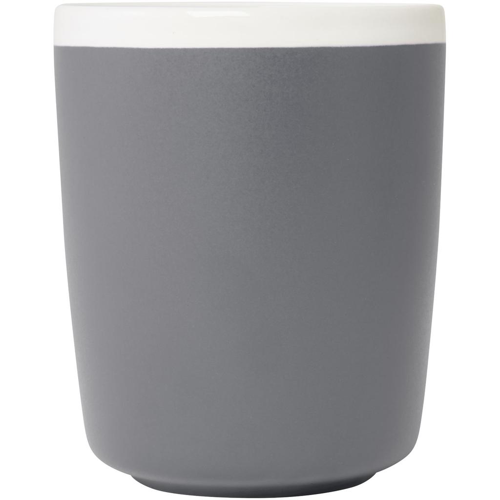 Glass "Lilio" 310 Ml Ceramic Mug Gray