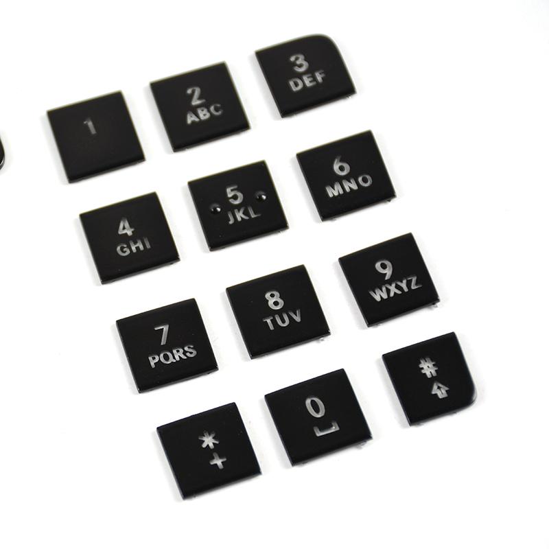 For Mercedes Benz CLS W218 GLA X156 2014-2016 Car Central Control Multimedia CD Button Cover Black Stickers Interior Accessories