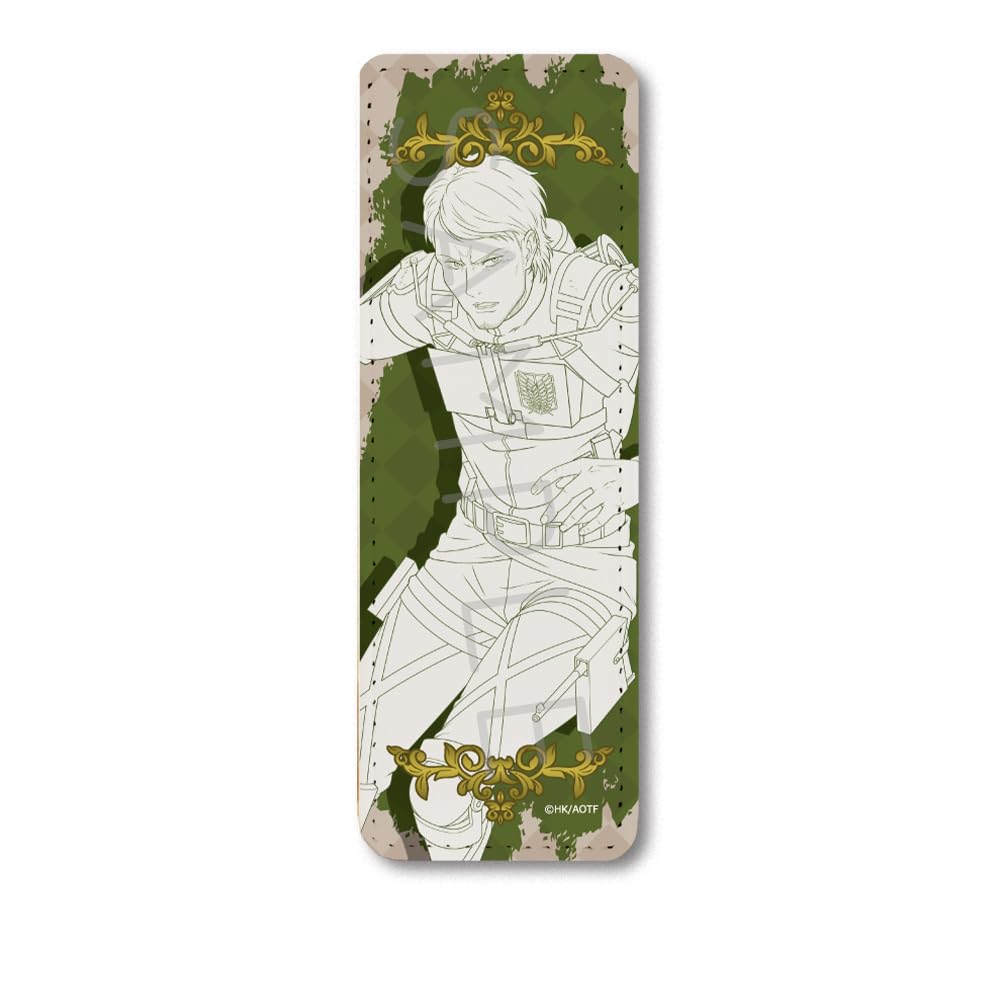 TV Anime on Titan The Final 10th Edition Leather Badge ND "Attack Season" [Jean] [Long]